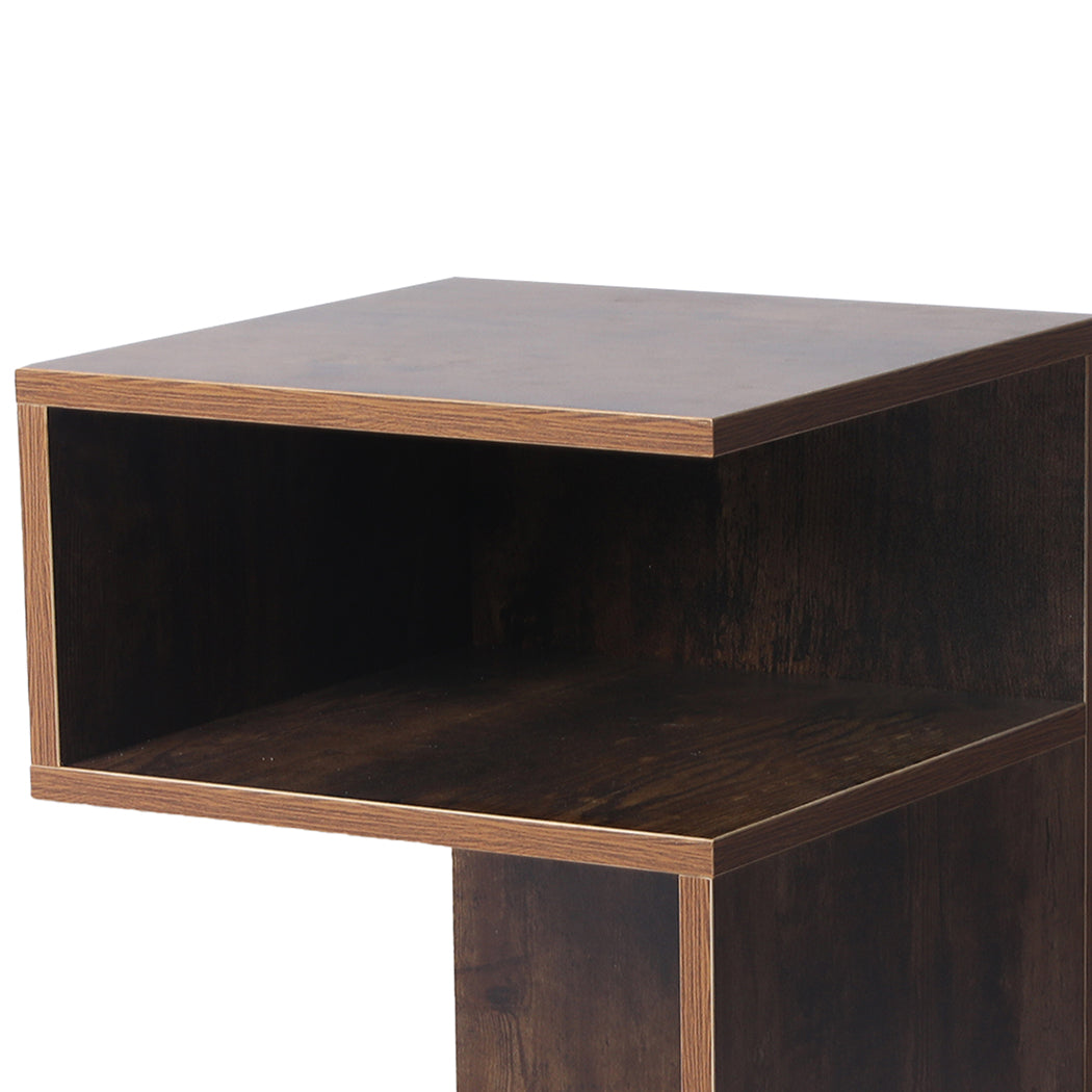 Levede 2x Bedside Tables Wood Side End Oak-2018816869867327491
