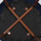 Levede 4x Dining Chairs Seat French Navy-2006732721967206403