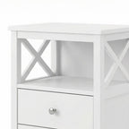 Levede Bedside Table Nightstand Side End Table 2 Drawers Storage Bedroom Cabinet-2050056781207572484
