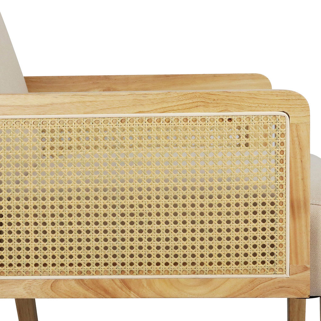Levede Rattan Lounge Armchair-2006732810550906884