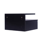 Levede 2x Bedside Tables Side Table Black-2006733164449501188