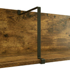 Levede Vinyl Record Storage Rack Display Shelf LP Album Books Holder Adjustable-2050059013638459396