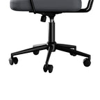 LEVEDE Ergonomic Office Chair Computer PU Grey-2029387206975688708