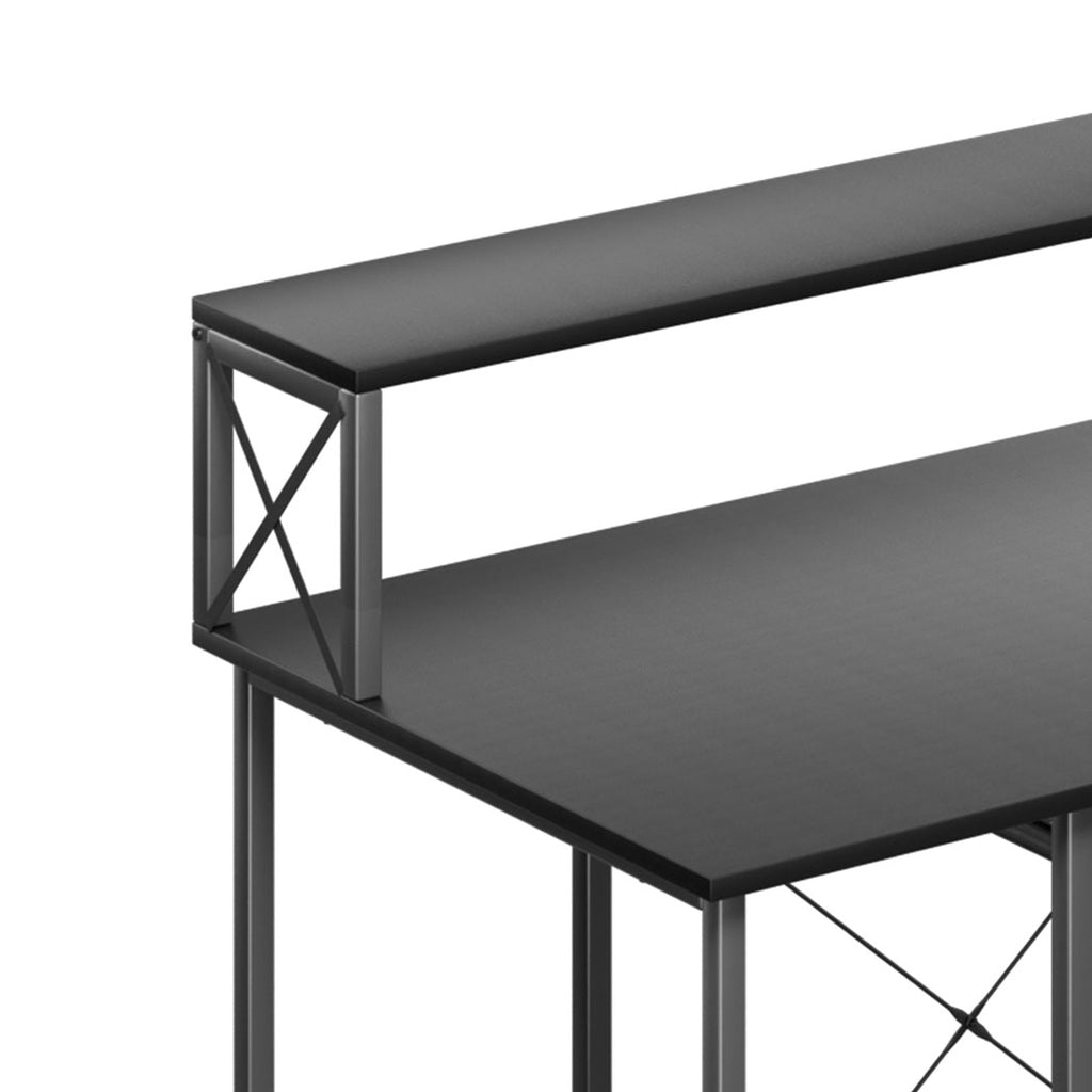 Levede Office Gaming Computer Desk Black-2029387250516758532