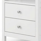 Levede Bedside Table Nightstand Side End Table 2 Drawers Storage Bedroom Cabinet-2050056781207572485