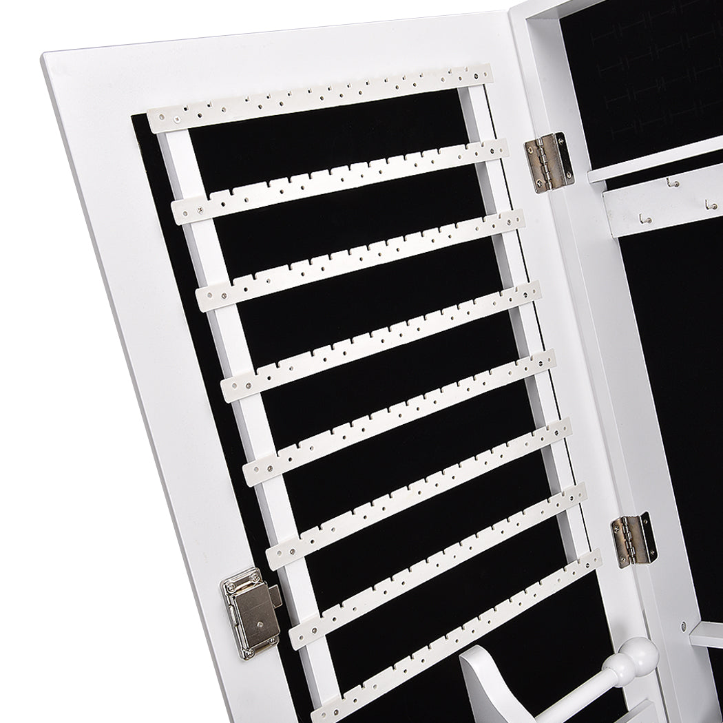 Levede Mirror Jewellery Cabinet Makeup-2006733194120007685