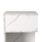 Levede 1xBedside Tables Drawers Side White-2006733102113755141