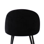 Levede 4x Dining Chairs Kitchen Cafe Black-2006732720193015813