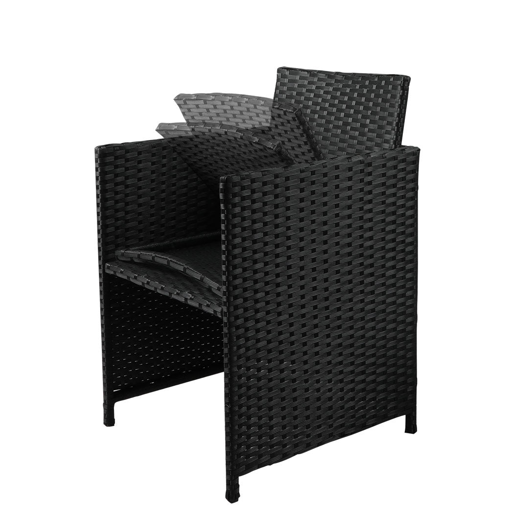 Levede 9PCS Outdoor Table Chair Set-2006733112737927173