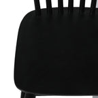 Levede 4x Dining Chairs Kitchen Winsor Black-2006732719123468293