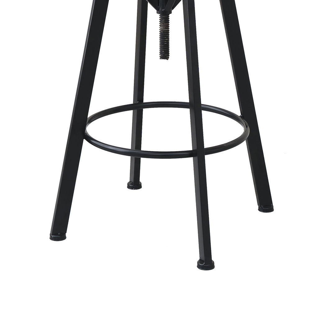 Levede 2x Bar Stool Industrial Adjustable-2006732717995200517