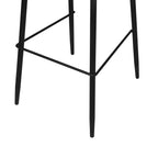 Levede 2x Bar Stool Barstools Counter Grey-2006733275812466693