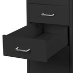Levede 5 Drawer Office Cabinet Drawers Black-2018816806168432645