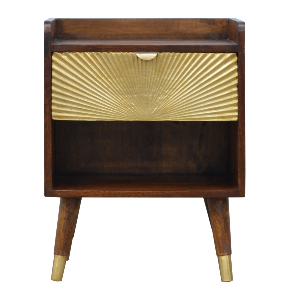 Manila Gold One Drawer Bedside Main image