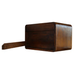 Chestnut Curve Floating Bedside